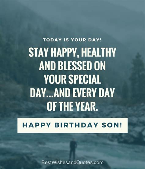 Happy Birthday Wishes Quotes for A son | BirthdayBuzz