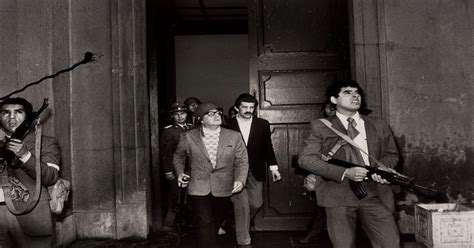 Last photograph of Chilean President Salvador Allende inside the ...