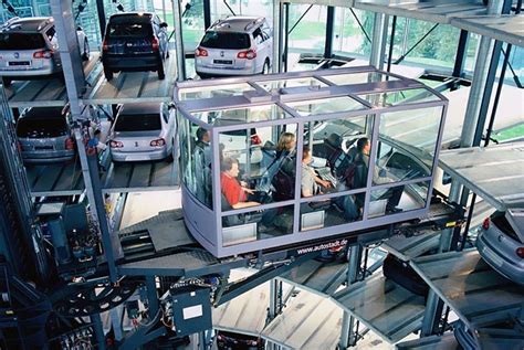 Volkswagen’s Car Towers at Autostadt in Wolfsburg, Germany | Amusing Planet