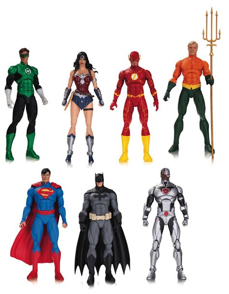 Justice League of America Action Figures by DC Collectibles | ActionFiguresDaily.com