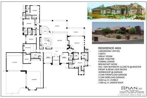 Floor Plans to 5,000 sq. ft.