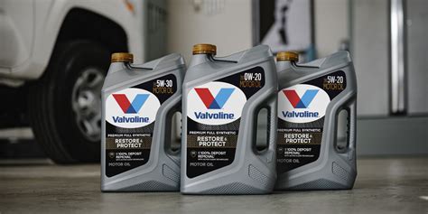 Valvoline launches Restore & Protect motor oil line - Transmission Digest