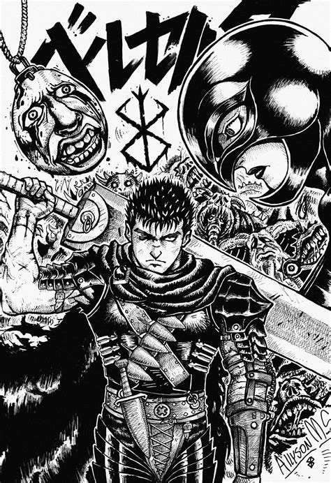 Berserk Tribute by HeartOfTheSunrise on DeviantArt