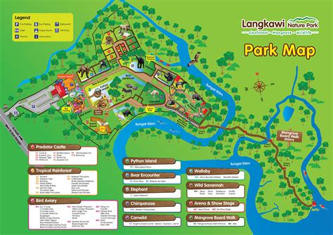 Langkawi Tourist Attractions Map - Tourist Destination in the world