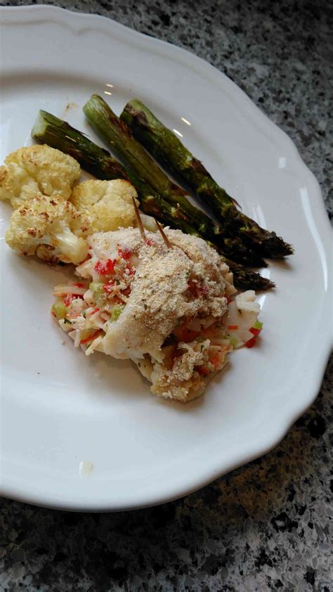 Stuffed Sole with Imitation Crab Recipe