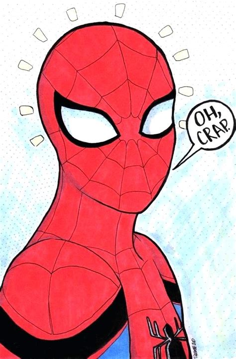 Cartoon Drawing Of Spiderman | Free download on ClipArtMag