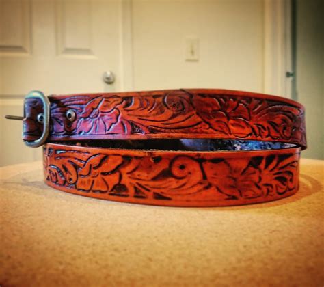 Custom Leather Belt Beautifully Hand Crafted Full Grain Leather Belt ...