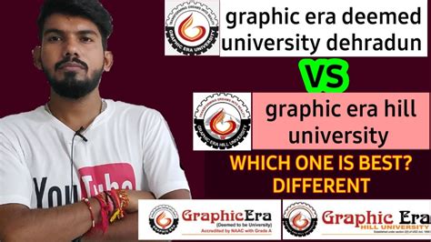 Graphic era Deemed VS Graphic era hill university dehradun / different / which one is best ...