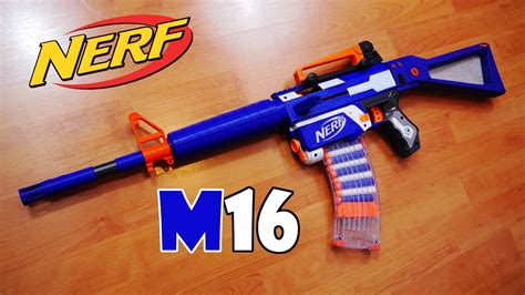 [REVIEW] Nerf M16 Blaster | Cosmetic Kit by TERIN - YouTube