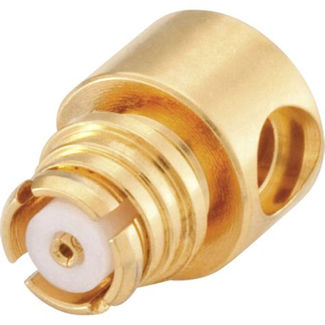 SMP connector Socket, right angle 50 Ω Rosenberger 19K202-271L5 1 pc(s) from Conrad.com