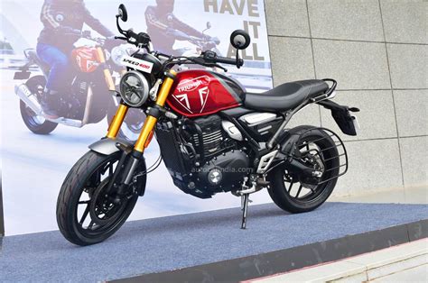 Triumph Speed 400 launched in India.