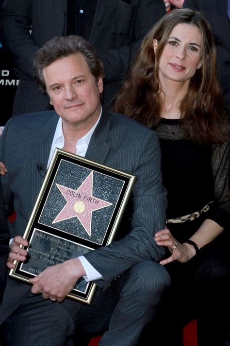 Hollywood All Stars: Colin Firth with Wife Pics