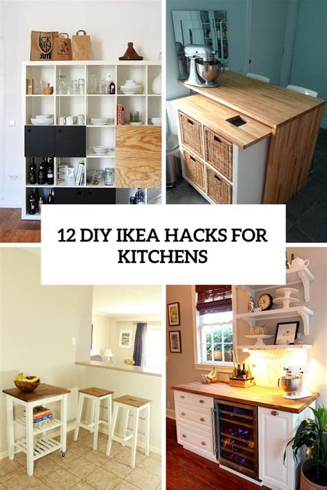 12 diy ikea hacks for kitchens | Diy kitchen furniture, Minimalist kitchen design, Ikea diy