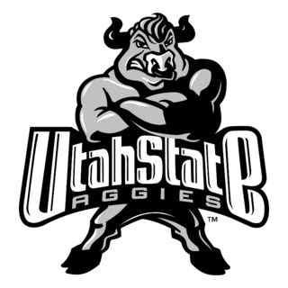 Utah State Aggies Logo Black and White – Brands Logos