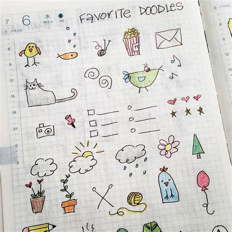 Bullet Journal Doodle Ideas — Sweet PlanIt