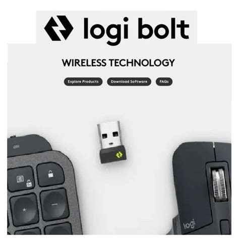 Jual Logi Bolt USB Receiver Dongle USB Receiver LOGITECH Wireless ...