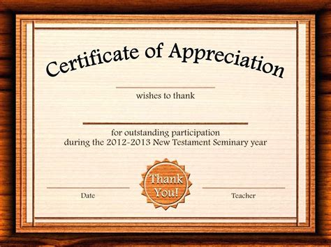 Template Editable Certificate Of Appreciation Template Free In ...