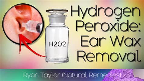 Hydrogen Peroxide: for Ear Wax Removal - YouTube