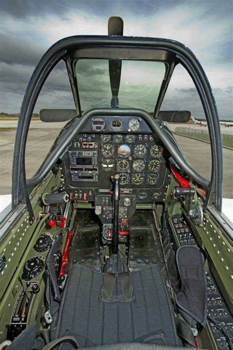 P-51 Mustang - Cockpit | Vintage aircraft, Aircraft interiors, Fighter aircraft