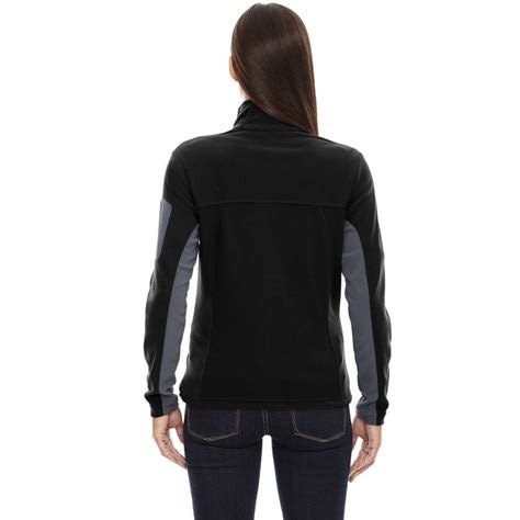 North End Women's' Black Microfleece Jacket