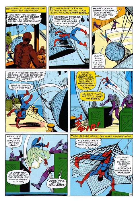 Spider Man Comic Book Pages