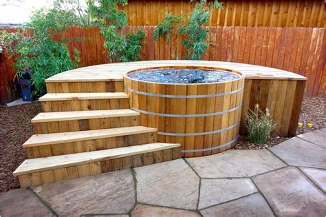 Projects Of A Wooden Hot Tub - Image to u