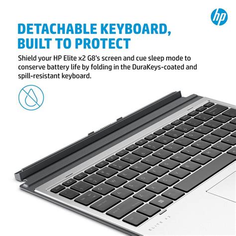 55G42AA, HP Elite x2 G8 Premium Keyboard | EET