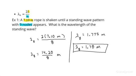 Wavelength Formula Physics