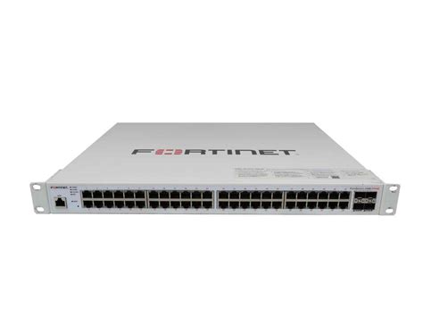 Fortinet FortiSwitch FS-248E-FPOE 48Port PoE 1000Mbits 4Port SFP 1000Mbits | eBay