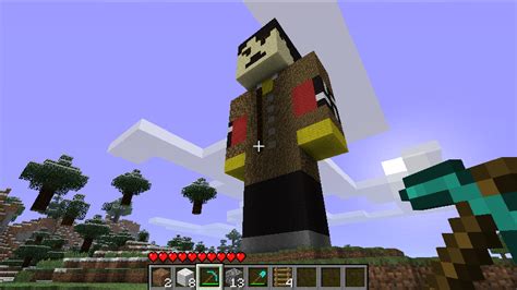 Minecraft Hitler Statue