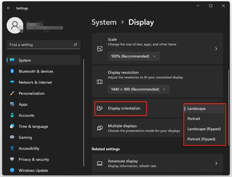 How to Rotate Screen in Windows 11? Here is the Tutorial! - MiniTool Partition Wizard