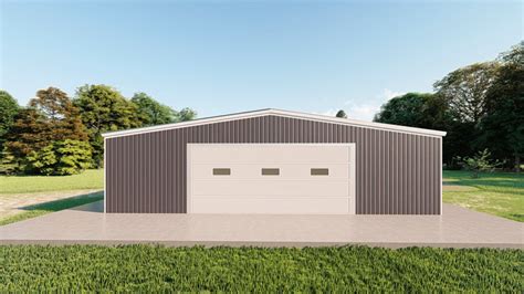 40x60 Metal Garage Kit | 2024 Steel Garage Building Prices