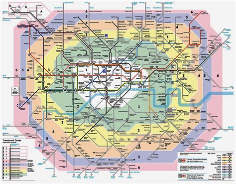 London "Tube map" - undergrunn kart og adresse til LSI London Central ...