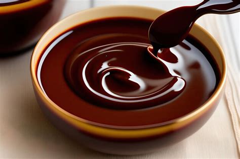 Liquid chocolate | Premium AI-generated image