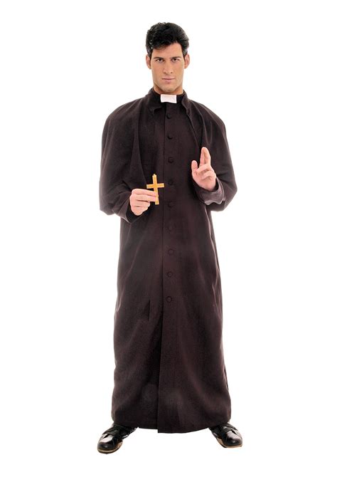 Men's Deluxe Priest Costume