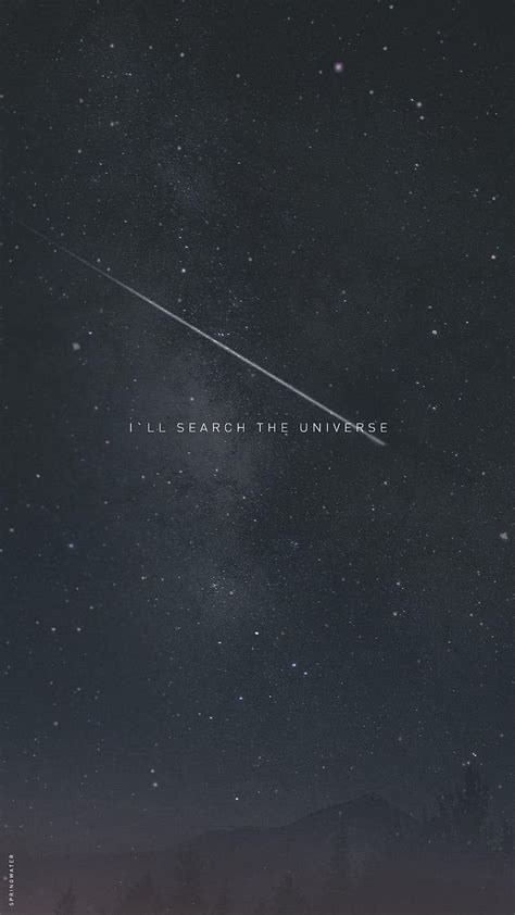 Aesthetic Quotes, Shooting Star, milky way, HD phone wallpaper | Peakpx