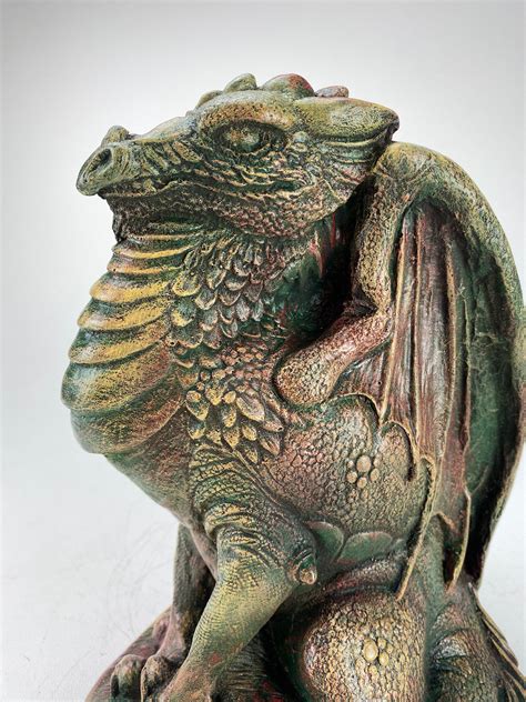 Mythical Medieval Dragon Statue - Etsy