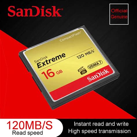 Aliexpress.com : Buy Sandisk Extreme Compact Flash Camera Memory Card 16 GB 32 GB 64 GB 128 GB ...