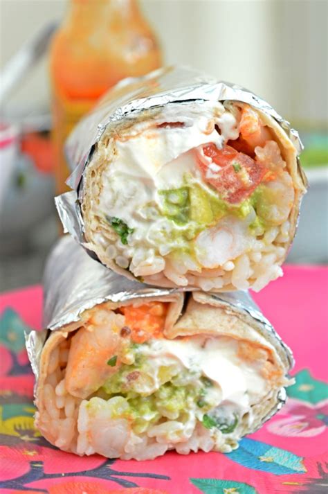 Quick & Easy Shrimp Burrito — Tasty Food for Busy Mums Family Recipes