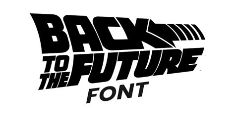 Back to the Future Font | Free Fonts Vault