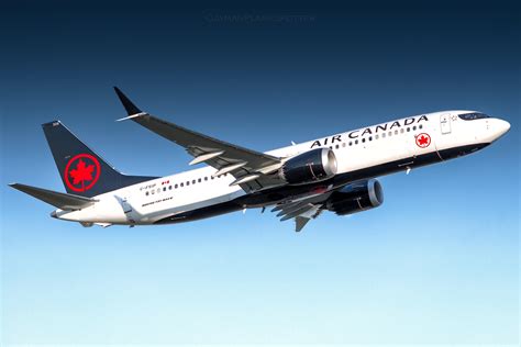 A beautiful Air Canada 737 MAX 8 leaving Montreal a while back : r/aviation