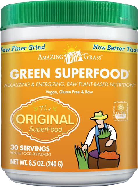 Green Superfood All Natural Drink Powder (8.5oz, 30 Day Supply): Amazon.co.uk: Health & Personal ...