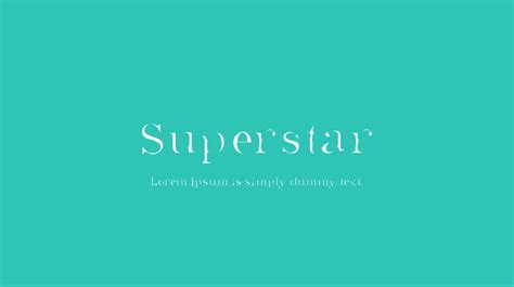 Superstar Font : Download Free for Desktop & Webfont