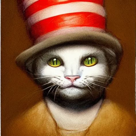 mike myers as the cat in the hat painted by brian | Stable Diffusion | OpenArt