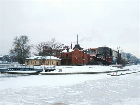 Cityscape of Moscow Covered in Snow · Free Stock Photo