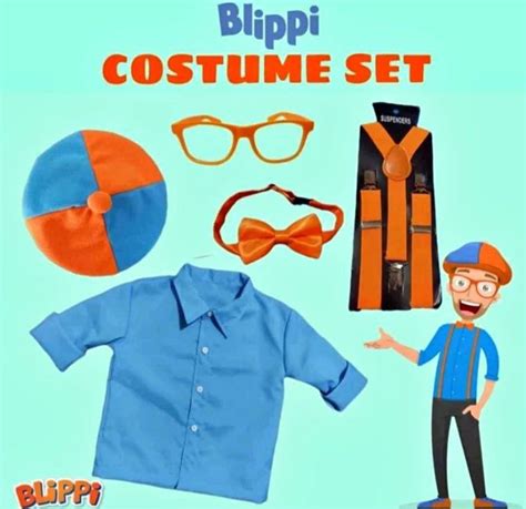 BLIPPI COSTUME SET on Carousell