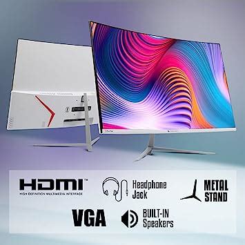 ZEBRONICS AC32FHD LED Curved 75Hz 80Cm (32") (81.28 Cm) 1920x1080 ...