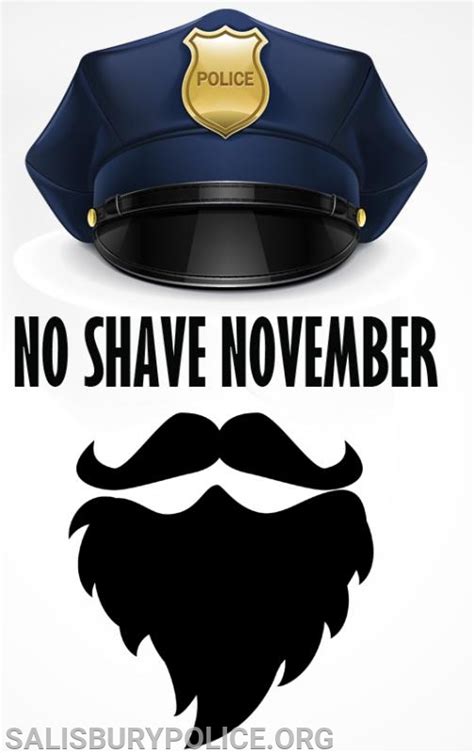 No Shave November - Salisbury Township Police Department