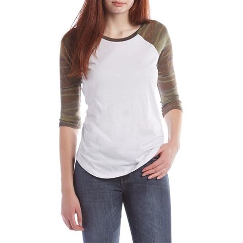 Z Supply Camo Baseball T-Shirt - Women's | evo