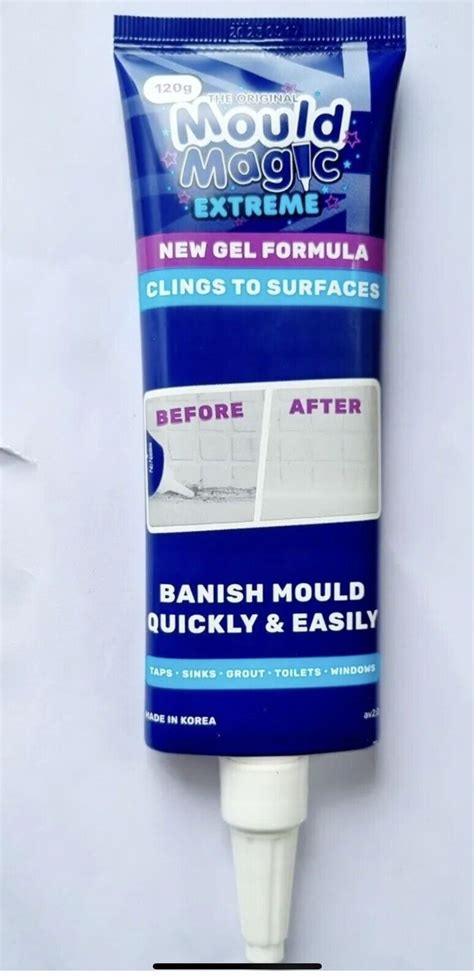 MOULD MAGIC EXTREME GEL FORMULA 120G TUBE TAPS SINKS GROUT - 2-DAY Delivery | eBay